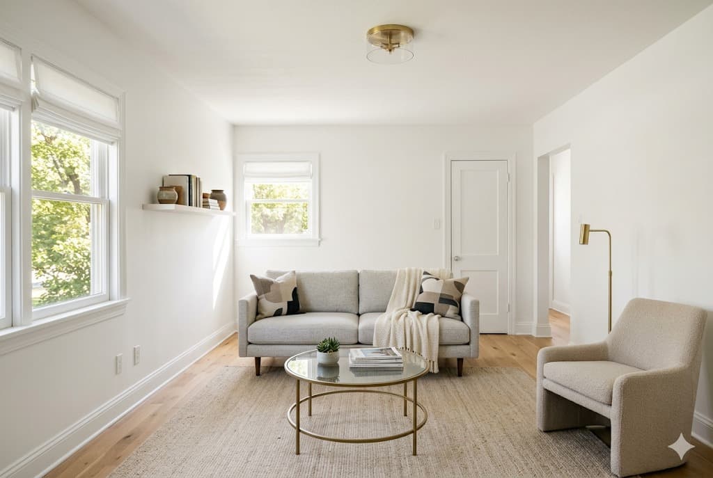 Highland Park Living Room after